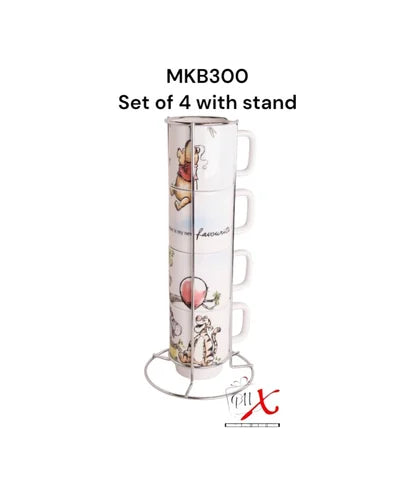 Set Of 4 With Stand MKB300