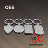 Double Side Metal Keychain