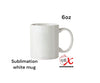 Sublimation White Mug 6oz