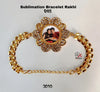 Sublimation Bracelet Rakhi R48