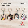 Fiber Metal Keychain SK30
