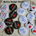 Stainless Steel Badges 58MM