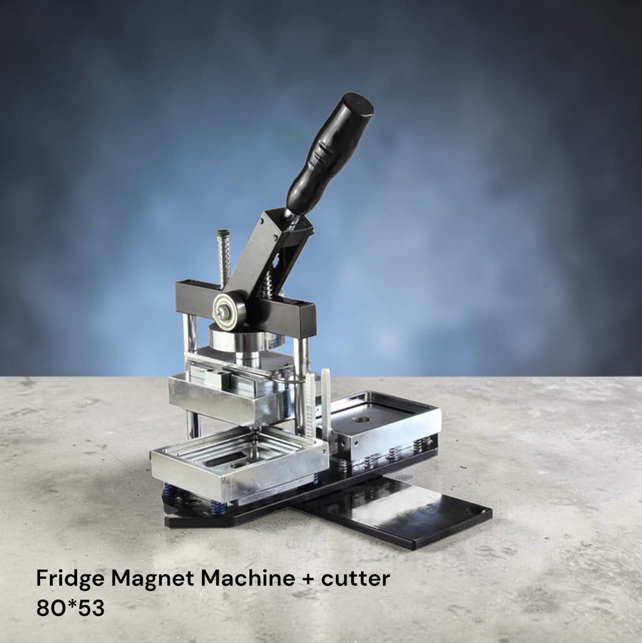 Rectangle Magnet Badge Machine 80*53