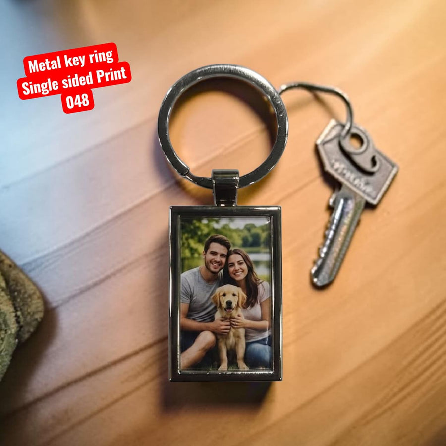Sublimation Keyring Single Sided 048