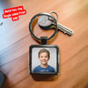 Sublimation Metal Keyring Single Sided 048