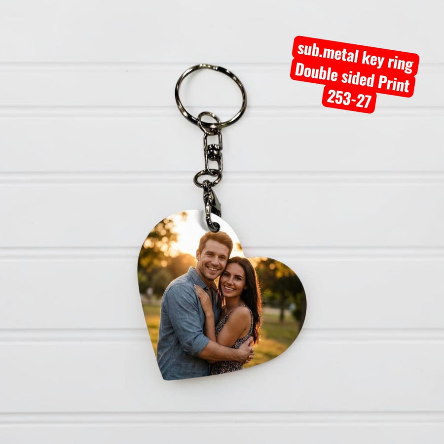 Sublimation Metal Keyring Double Sided 253-27