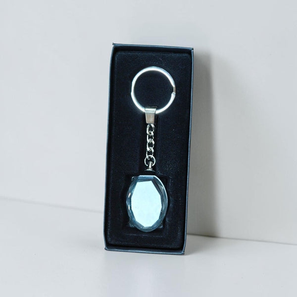 Sublimation Glass keychain BSK01