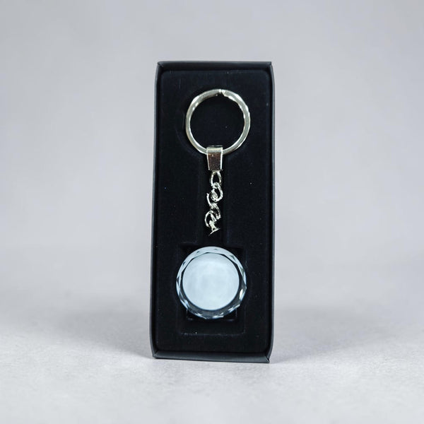 Sublimation Glass Keychain BSK01
