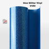 Blue Glitter vinyl V450