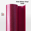 Pink glitter vinyl V450