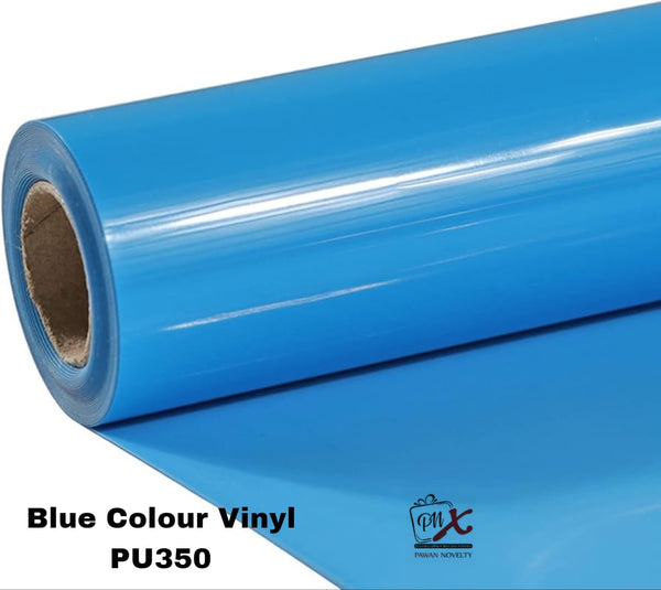 Blue vinyl PU350
