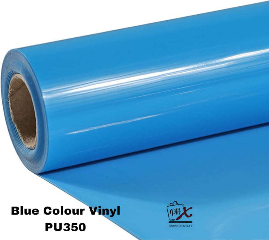 Blue vinyl PU350