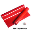 Red vinyl PU350