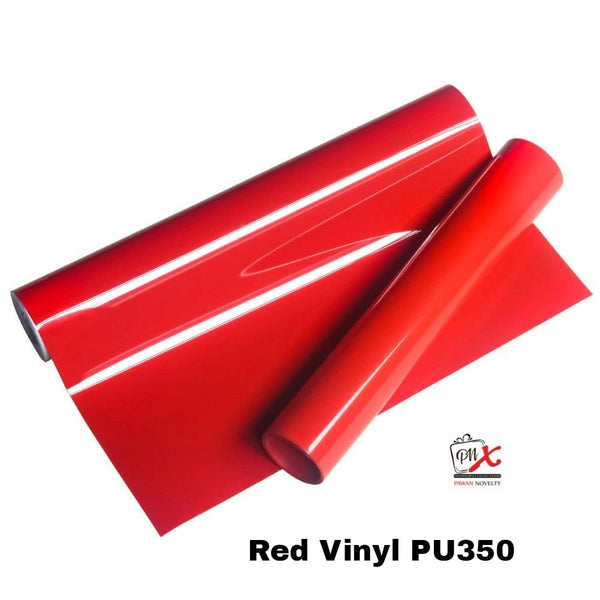Red vinyl PU350