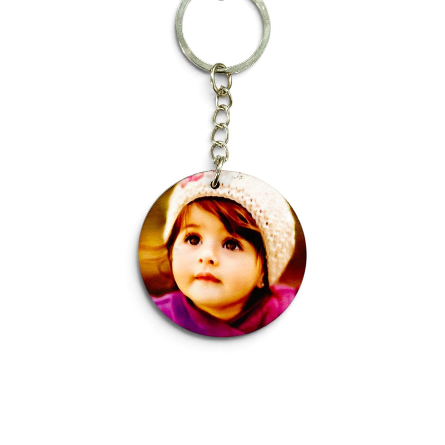 Sublimation Wooden Single Sided Keychain Wk15