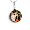 Sublimation Fiber Metal Keychain SK30