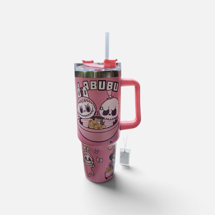 Labubu Print Metal Tumbler 237-5