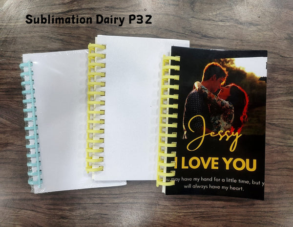 Sublimation Small Size Diary P32