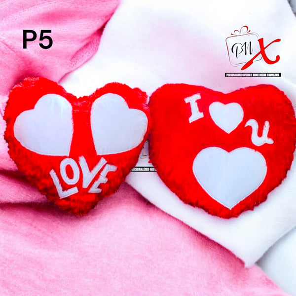 Cushion Heart Fur P5