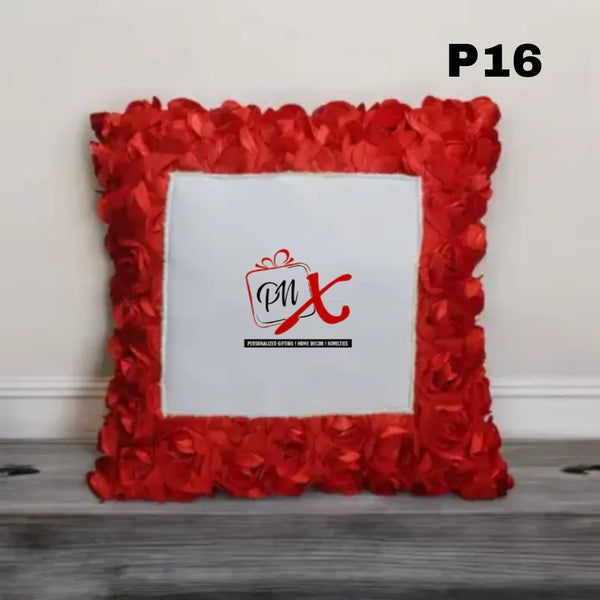 Sublimation Cushion Rose P16