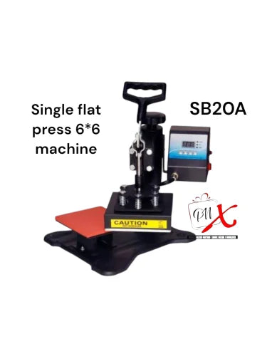 Single Flat Press 6*6 SB20A
