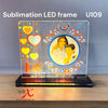 Sublimation LED Frame U109