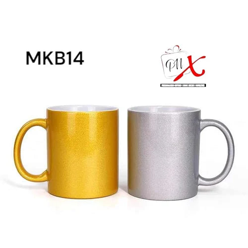 Sublimation Gold/silver Mug MKB14