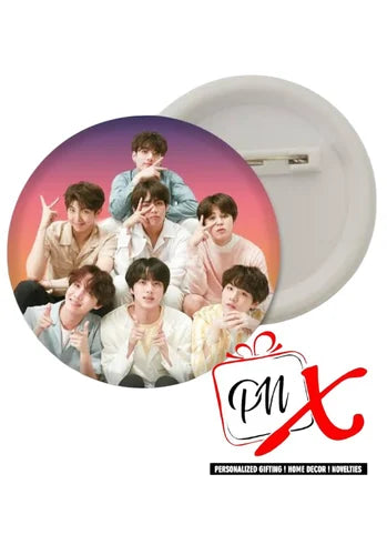 Stainless Steel Badges 58MM