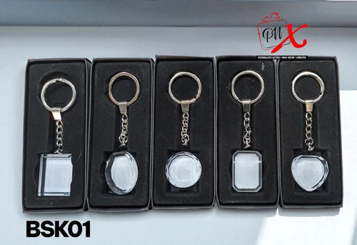 Sublimation crystal keychain BSK01