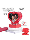 Sublimation Heart Revolving Lamp SB60