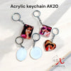 Acrylic Keychain Single Side AK20