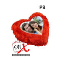 Sublimation Heart Fur Cushion P9