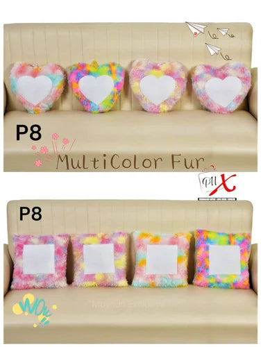 Sublimation Multicolour Cushion P8