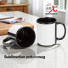Sublimation patch mug
