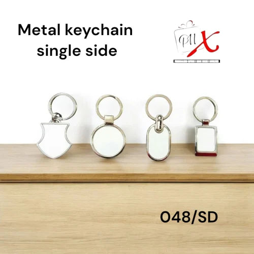 Metal Keychain Single Side